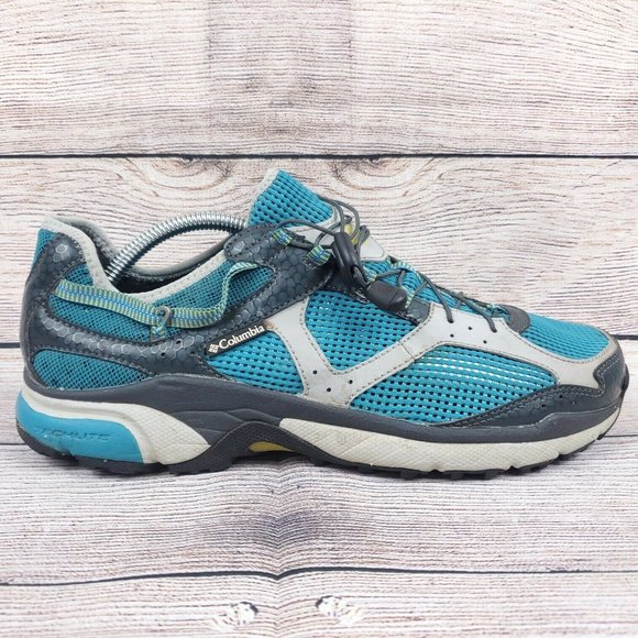 Columbia Womens Ravenous Amphibian BL4309-443 Blue Running Athletic Shoes Sz 11 - Picture 1 of 9